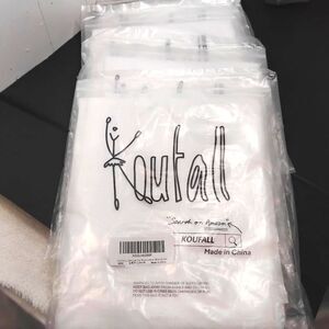 Koufall White  Liene Look Tier Short Curtain 30X30 NWT